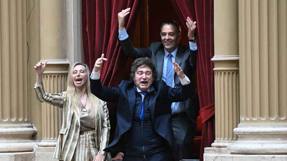 Con la presencia de Milei, juraron los nuevos diputados y Menem fue reelecto como presidente de la Cámara