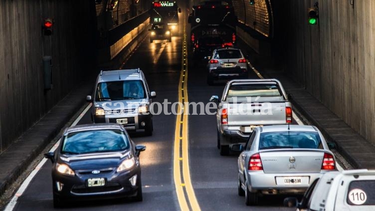 Más de 45 mil autos circularon por el Túnel Subfluvial