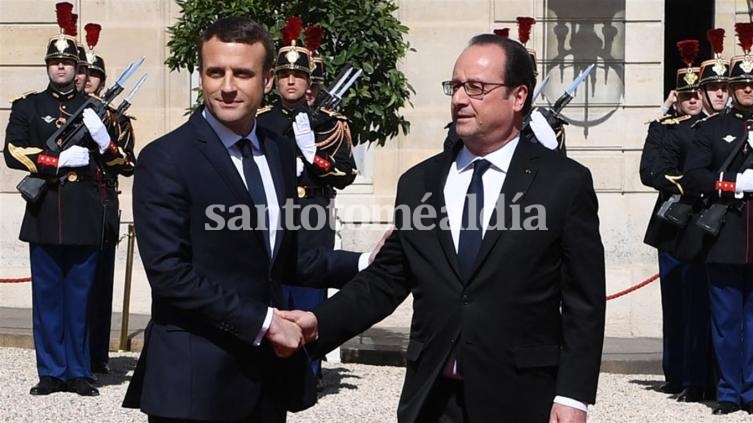 Macron asumió como presidente de Francia