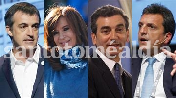 Bullrich, Cristina, Massa y Randazzo competirán en la provincia
