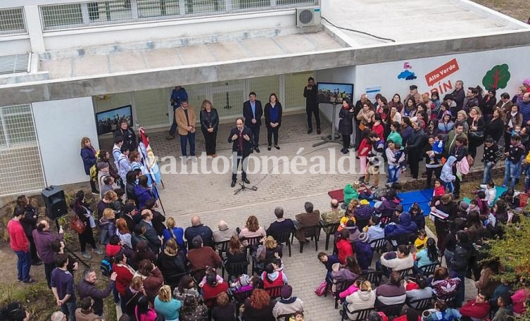 Santa Fe: Inauguraron un nuevo Jardín Municipal en Alto Verde