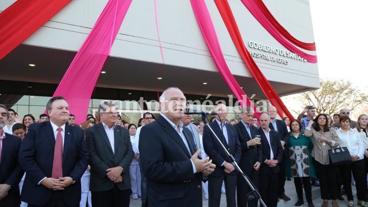 Lifschitz inauguró el nuevo hospital de Ceres