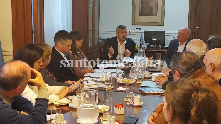 Diputados recibieron al presidente del Ente Administrador del Puerto de Santa Fe