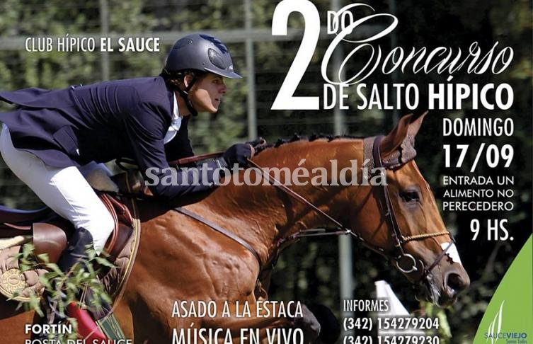 Sauce Viejo: Se viene el concurso de salto hípico y la fiesta de la primavera
