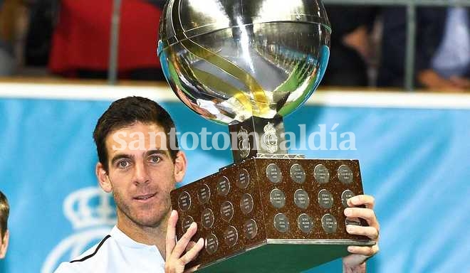 Del Potro, campeón en el ATP de Estocolmo