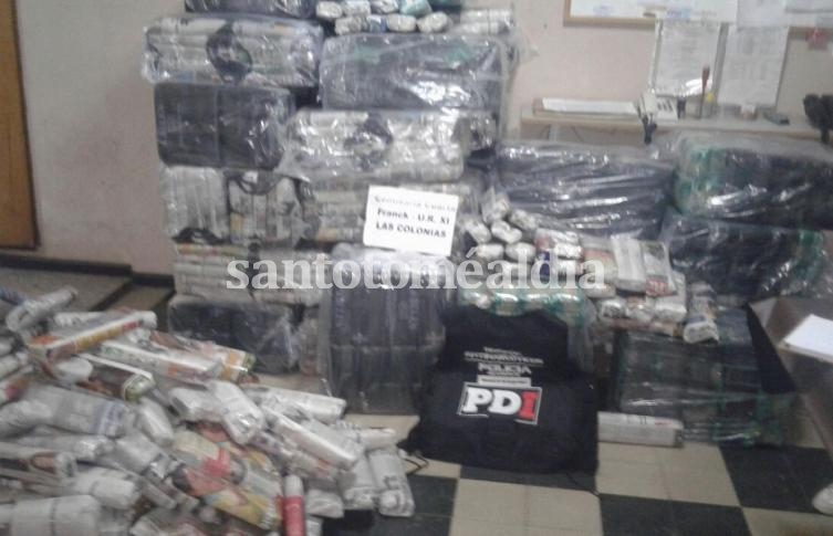 Franck: Secuestran 700 kilos de hojas de coca