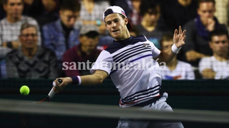 Schwartzman pisó fuerte en su debut en París