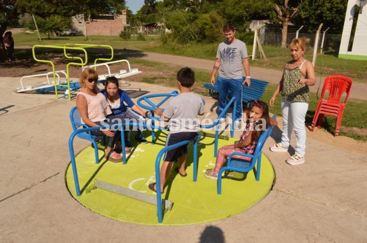 Sauce Viejo ya cuenta con su segunda plaza inclusiva