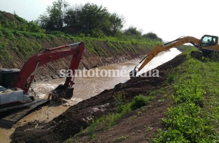 En lo que va del año, la provincia invirtió cerca de $1500 millones en obras hídricas