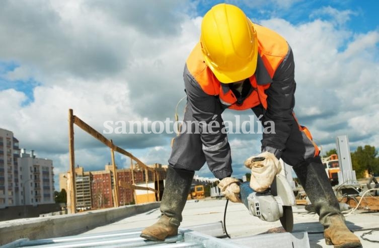 La construcción también sufrió una fuerte caída: 4,2%