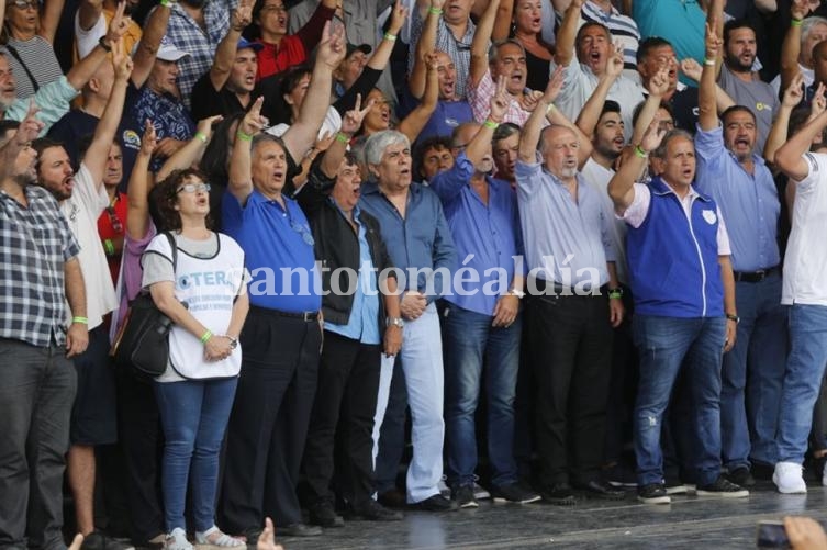 Apoyos sindicales en la movilización de la CGT
