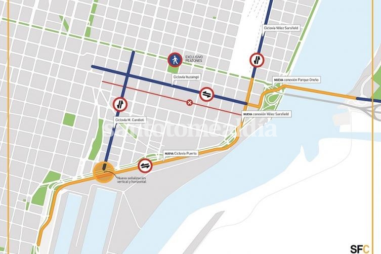 Corral encabezó una reunión con funcionarios y vecinos para presentar nuevos lineamientos de movilidad urbana. (Foto: Municipalidad de Santa Fe)