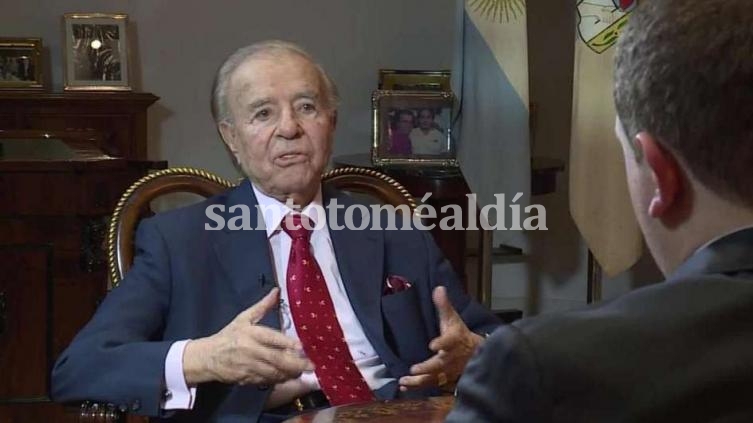 Carlos Menem: “En todos los gobiernos, salvo el mío, hubo corrupción”