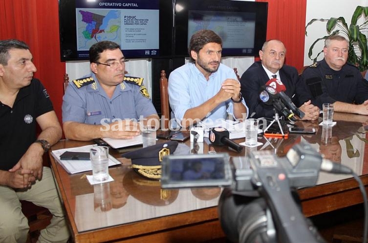 Presentan el nuevo operativo de seguridad para la capital
