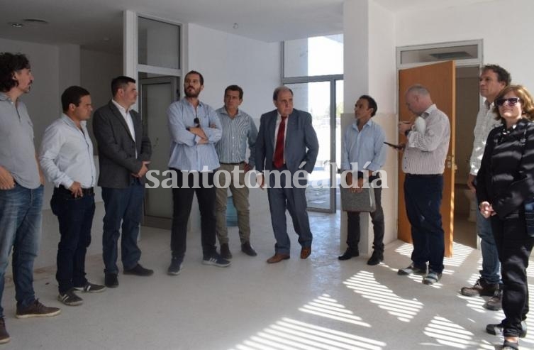 Avanza la obra del centro de salud de barrio Coronel Dorrego en Santa Fe
