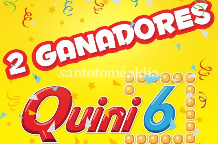 Dos apostadores se repartieron 55 millones en el Quini 6.