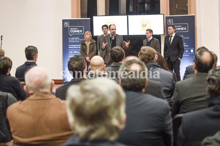 Presentaron la semana Comex en Santa Fe