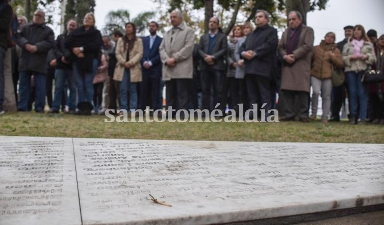 El miércoles se realizó el acto en homenaje a las víctimas de la AMIA.
