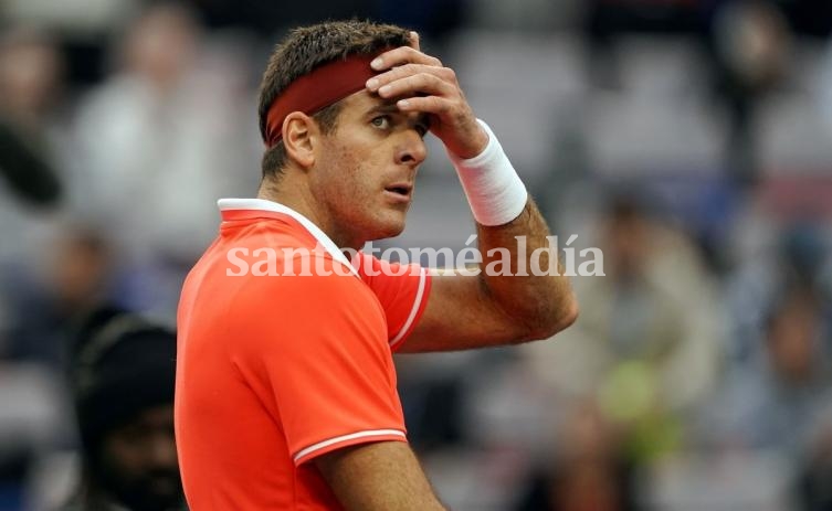 Sufrida victoria de Juan Martín Del Potro en su debut en Shanghai