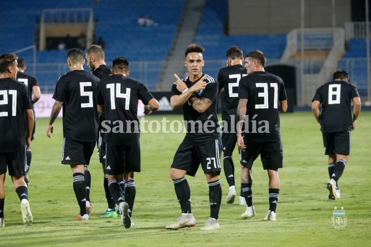 Argentina no tuvo problemas ante Irak 