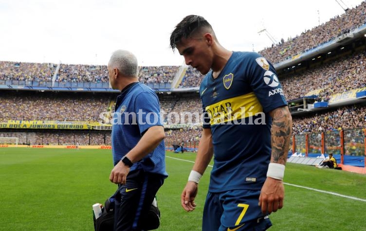 Pavón se desgarró pero en Boca no lo descartan
