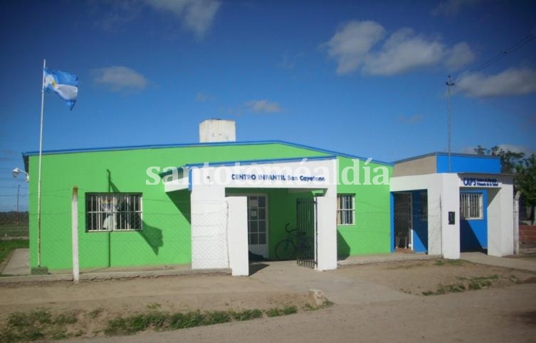 El Centro Infantil San Cayetano de Sauce Viejo. (Foto: Comuna de Sauce Viejo)