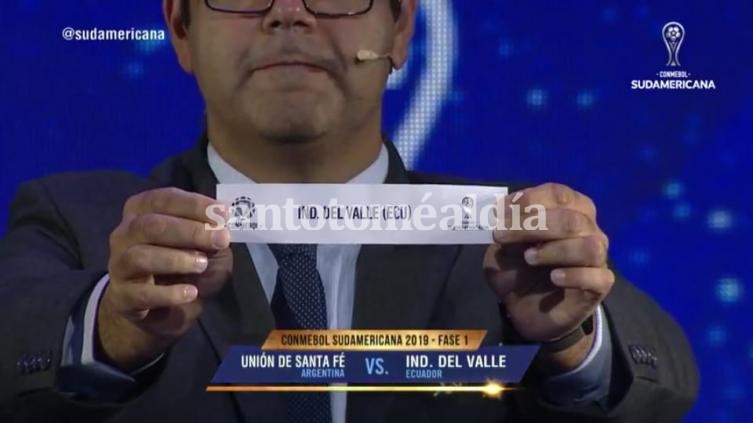 Así reflejó Unión en sus redes el sorteo de la Copa. (Foto: Prensa Unión)