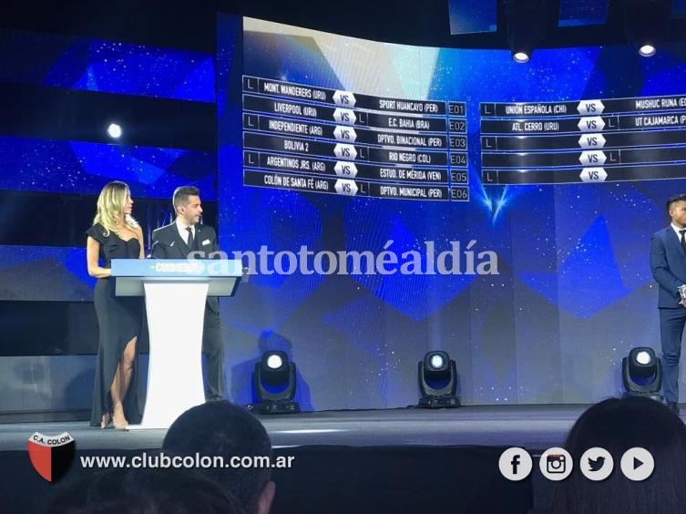 Colón y Unión ya tienen rivales para la Copa Sudamericana