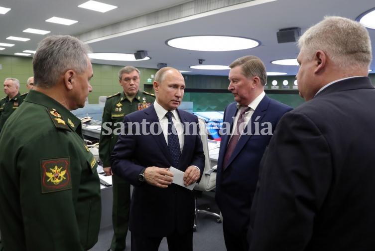 Rusia realizó con éxito el lanzamiento de prueba de un misil