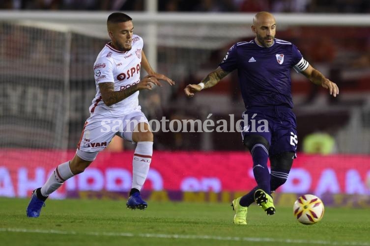 Unión le ganó bien a River en el partido pendiente de la 12da. fecha. (Foto: Prensa River)