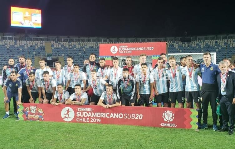 Sub 20: Argentina terminó segunda en el Sudamericano