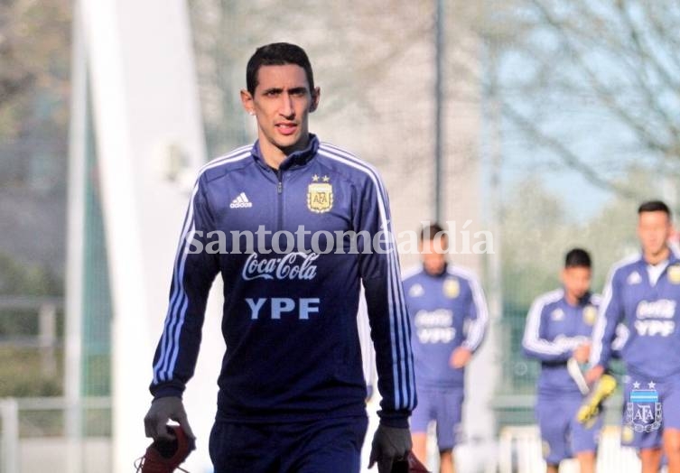 Di María se lesionó y se pierde los amistosos de la selección