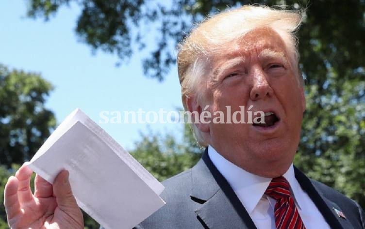 Trump mostró un supuesto 