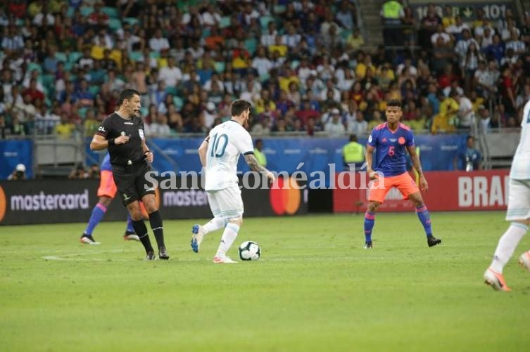 Debut y derrota de la selección en la Copa América 