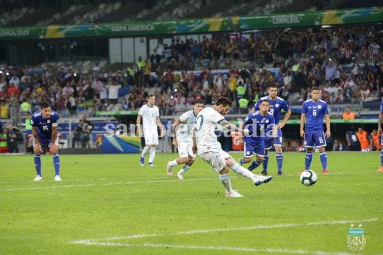 Argentina igualó con Paraguay 