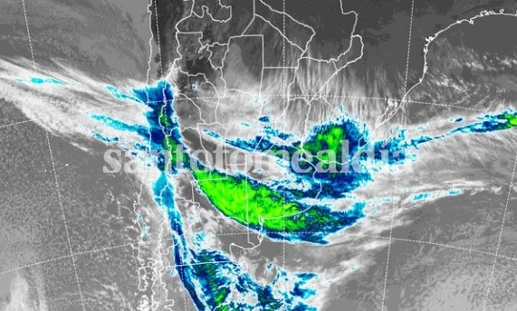 El Servicio Meteorológico Nacional emitió un alerta por vientos fuertes