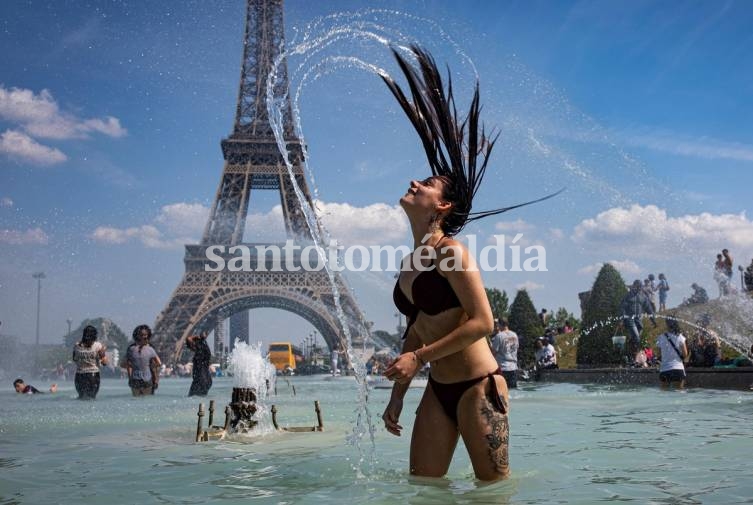 Francia registra su récord absoluto de calor con 44,3 grados