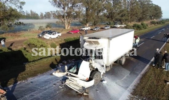 Choque en cadena en la ruta 226: un muerto y varios heridos