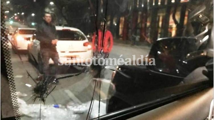 Atacaron la camioneta en la que viajaba José Luis Espert