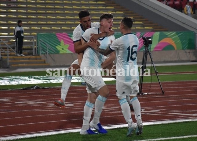 La Selección argentina goleó a Uruguay y se metió en la final de los Juegos Panamericanos