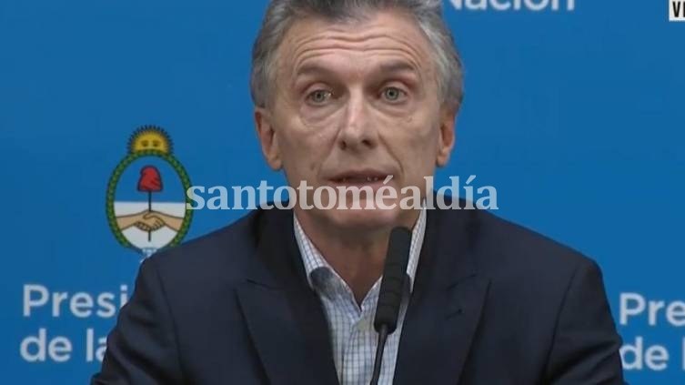 Macri dijo que 