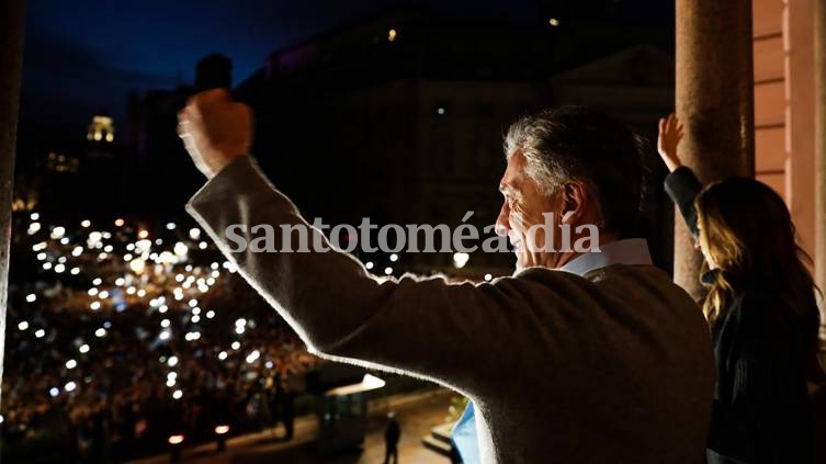 Masiva movilización en apoyo a Macri: 