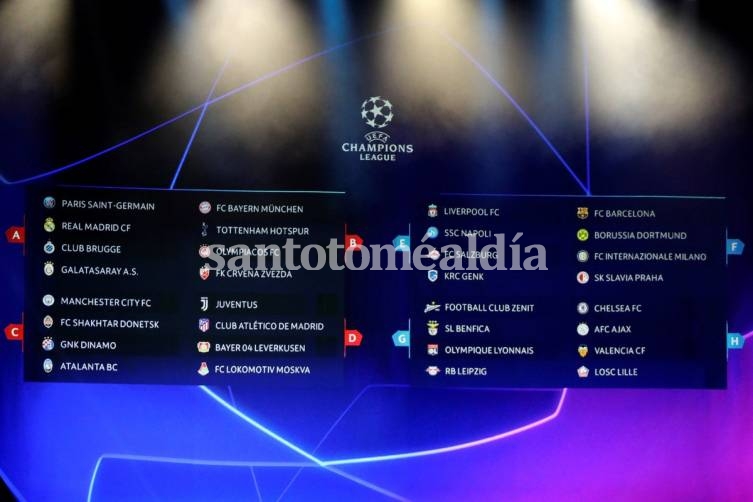 Así quedaron conformados los grupos.