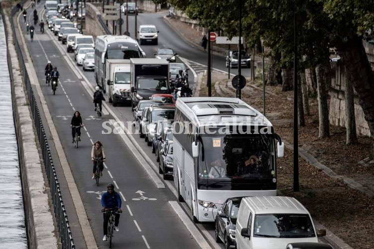 París, en caos por un paro de transporte