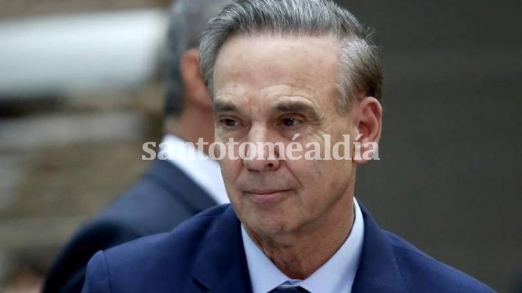 El compañero de fórmula del presidente, Miguel Ángel Pichetto. (Foto: La Nación)