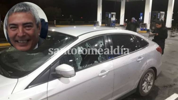 Mariano Valdes fue baleado el 9 de septiembre cuando había detenido su auto cerca de Villa Constitución. (Foto: Perfil)