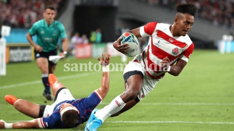 Japón se llevó el triunfo en el partido inaugural del Mundial de Rugby