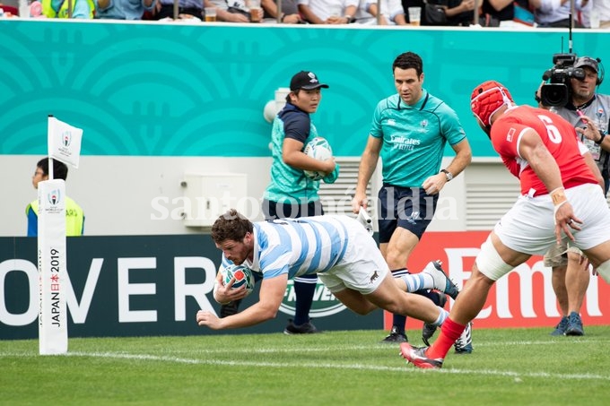 Los Pumas vencieron a Tonga en el Mundial de Rugby