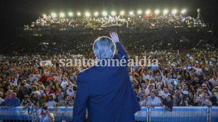 Alberto Fernández en Chaco: 