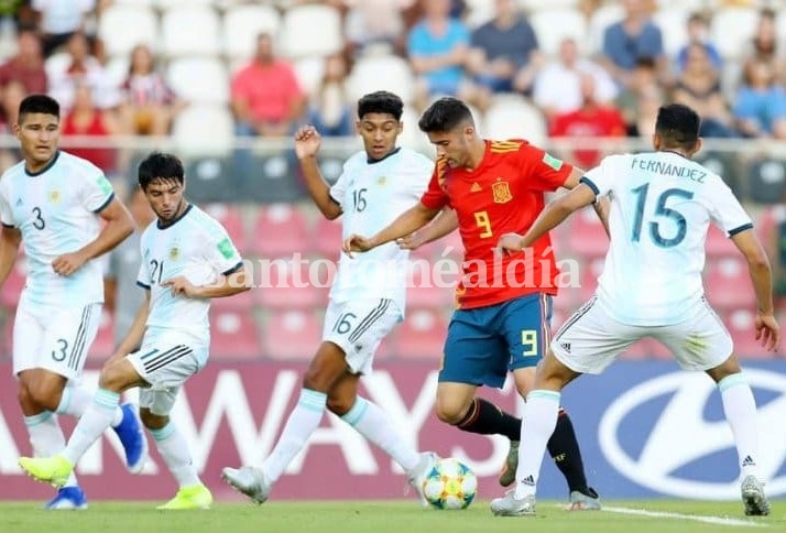 Mundial Sub 17: La Selección Argentina igualó ante España en el debut
